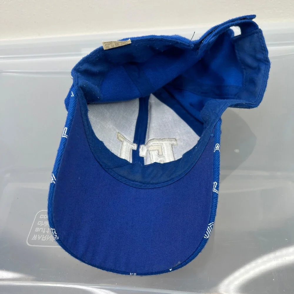 Florida Hat Mens Adjustable Blue Strap Baseball Cap AOP Tourism Gators Lightning
